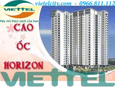 viettel chung cư horizon